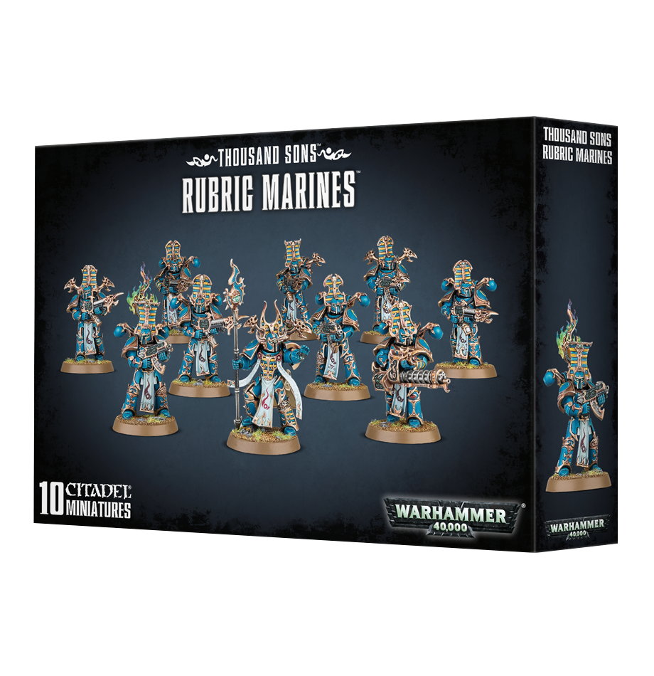Warhammer 40K: Thousand Sons - Rubric Marines