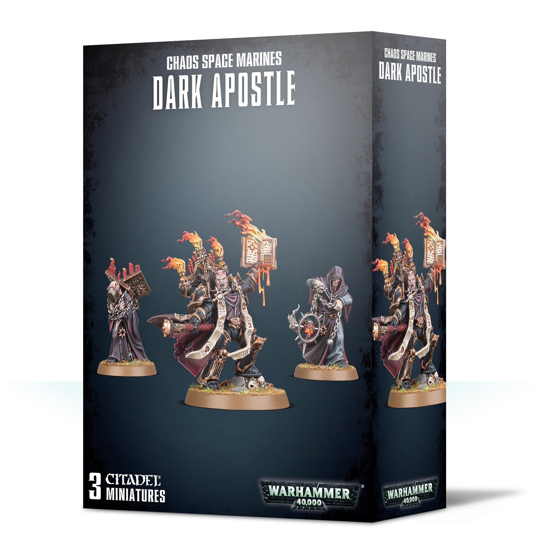 Warhammer: 40K - Chaos Space Marines Dark Apostle - Warhammer Plastic Box Sets (PLAS)