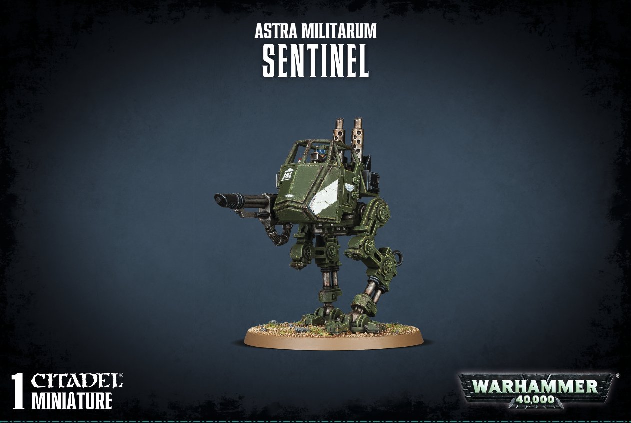 Warhammer 40000 Astra Militarum Armoured Sentinel