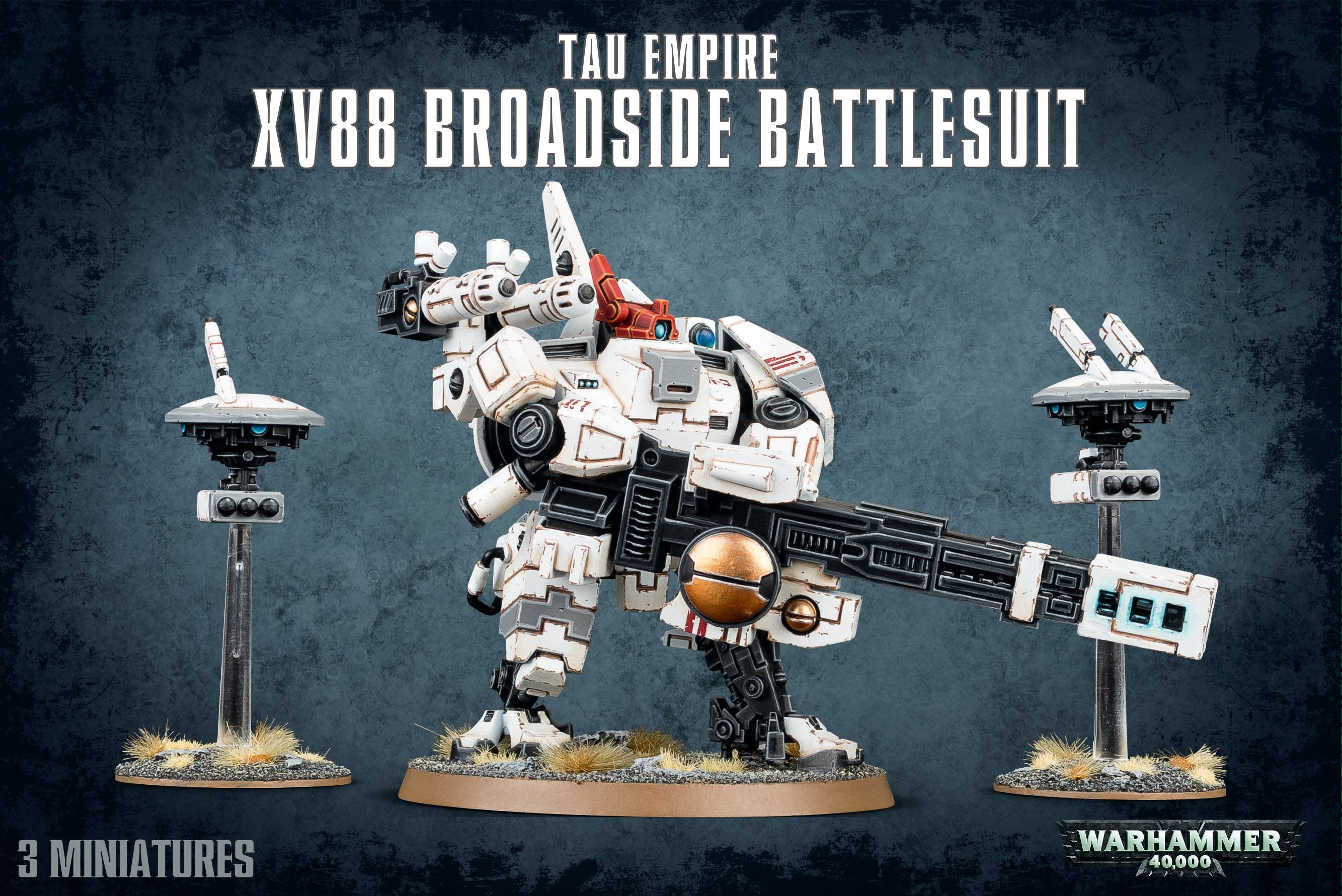 Warhammer 40k Tau Empire XV88 Broadside Battlesuit