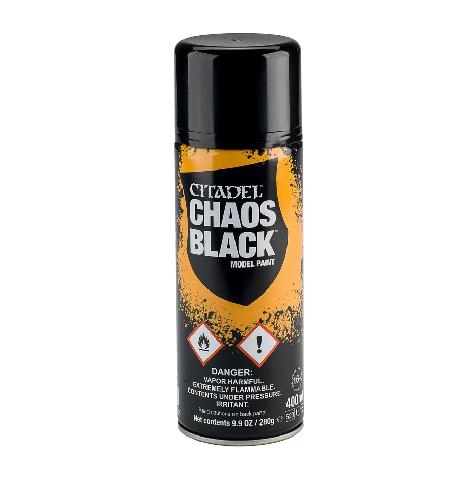 62-02 Chaos Black Spray Paint
